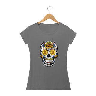 Nome do produto Baby Look Estonada Bitcoin Skull BTC029-BE