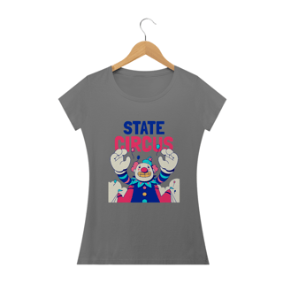 Nome do produto Baby Look Estonada State Circus ANC021-BE