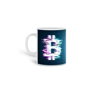 Nome do produto Caneca Bitcoin Glitch BTC015-CA