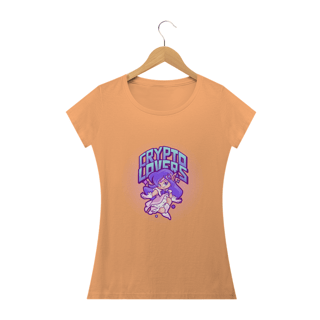Nome do produto Baby Look Estonada Crypto Lovers CRY008-BE