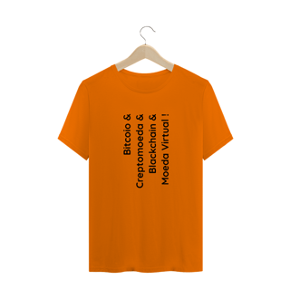 Nome do produto Camiseta Creptomoedas (B) HUM004-CQ