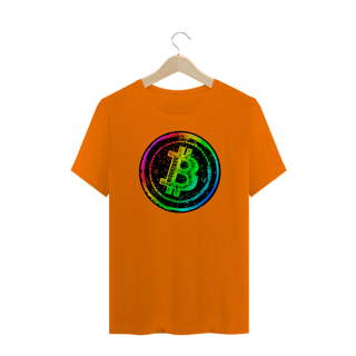 Nome do produto Camiseta Bitcoin Rainbow BTC043-CQ