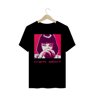 Nome do produto Camiseta Crypto Addict CRY001-CQ