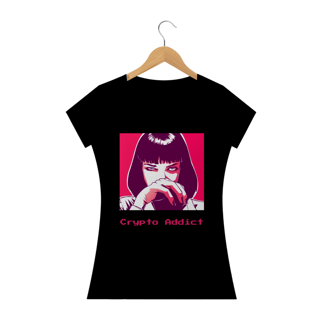 Nome do produto Baby Look Crypto Addict CRY001-BQ