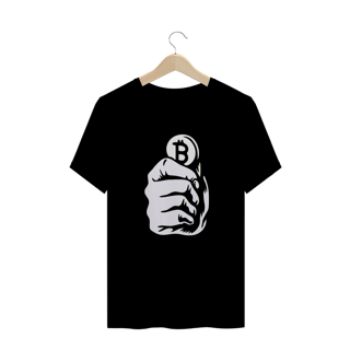 Nome do produto Camiseta Bitcoin Hand BTC004-CQ
