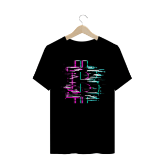 Nome do produto Camiseta Bitcoin Glitch BTC015-CQ