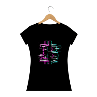 Nome do produto Baby Look Bitcoin Glitch (B) BTC015-BQ
