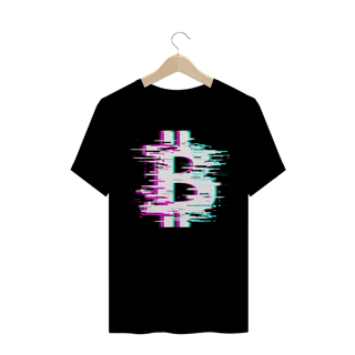 Nome do produto Camiseta Bitcoin Glitch (W) BTC015-CQ
