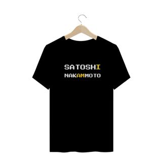Nome do produto Camiseta I Am Satoshi DSN003-CQ