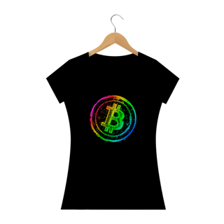 Nome do produto Baby Look Bitcoin Rainbow BTC043-BQ