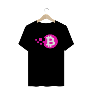Nome do produto Camiseta Bitcoin Pink Blocks BTC046-CQ