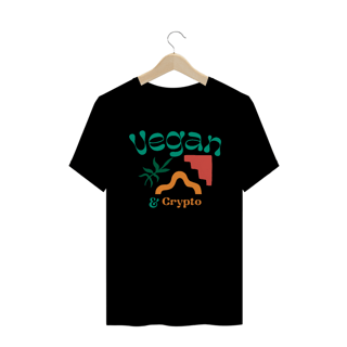 Nome do produto Camiseta Vegan & Crypto CRY009-CQ