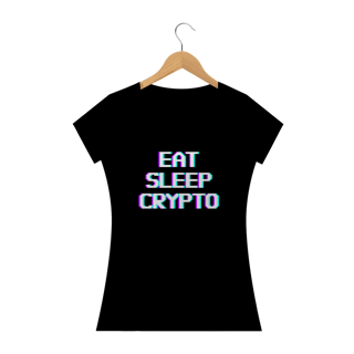 Nome do produto Baby Look Eat Sleep Crypto CRY014-BQ