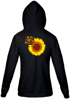 Nome do produto Moletom Ziper Sunflower Coin BTC007-MZ