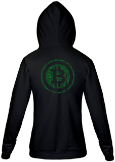 Nome do produto Moletom Ziper Japanese Bitcoin BTC030-MZ