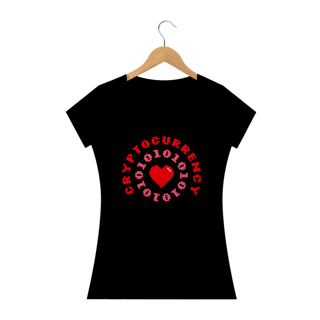 Nome do produto Baby Look Crypto Binary CRY017 - BQ
