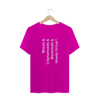 Nome do produto Camiseta Creptomoedas (W) HUM005-CQ