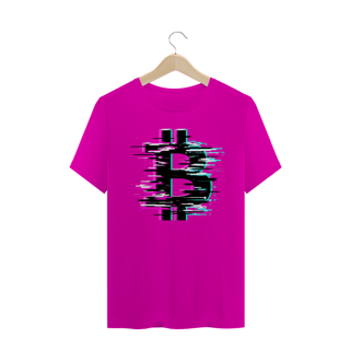 Nome do produto Camiseta Bitcoin Glitch BTC015-CQ