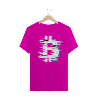 Nome do produto Camiseta Bitcoin Glitch (W) BTC015-CQ