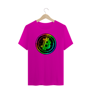 Nome do produto Camiseta Bitcoin Rainbow BTC043-CQ