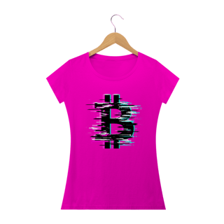 Nome do produto Baby Look Bitcoin Glitch (B) BTC015-BQ