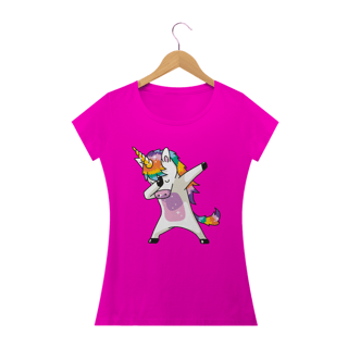 Nome do produto Baby Look Unicorn Meme HUM011-BQ