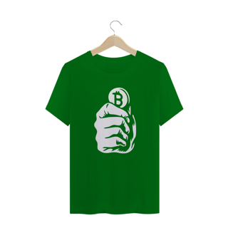 Nome do produto Camiseta Bitcoin Hand BTC004-CQ