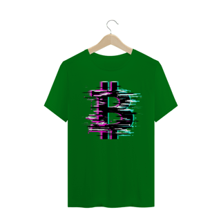 Nome do produto Camiseta Bitcoin Glitch BTC015-CQ