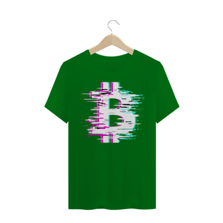 Nome do produto Camiseta Bitcoin Glitch (W) BTC015-CQ