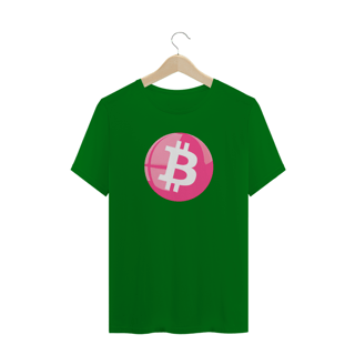 Nome do produto Camiseta Bitcoin Pink Button BTC047-CQ