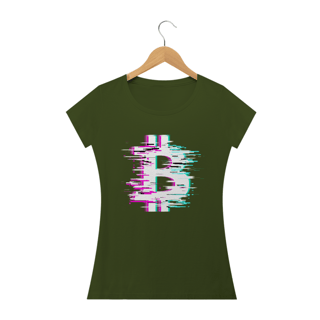 Nome do produto Baby Look Bitcoin Glitch (W) BTC015-BQ