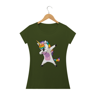 Nome do produto Baby Look Unicorn Meme HUM011-BQ