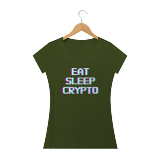 Nome do produto Baby Look Eat Sleep Crypto CRY014-BQ