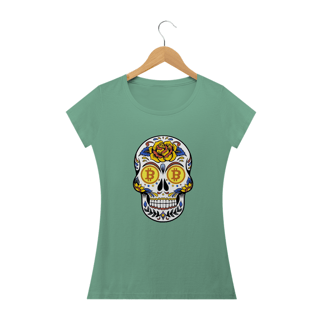 Nome do produto Baby Look Estonada Bitcoin Skull BTC029-BE