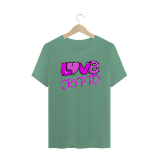 Nome do produto Camiseta Estonada Love Crypto CRY011-CE