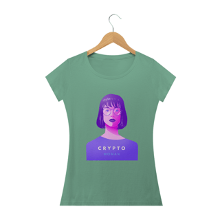 Nome do produto Baby Look Crypto Woman CRY015-BQ