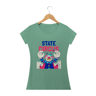 Nome do produto Baby Look Estonada State Circus ANC021-BE