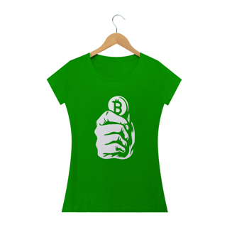 Nome do produto Baby Look Bitcoin Hand BTC004-BQ