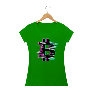 Nome do produto Baby Look Bitcoin Glitch (B) BTC015-BQ