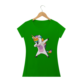 Nome do produto Baby Look Unicorn Meme HUM011-BQ