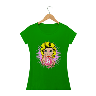 Nome do produto Baby Look Precious Bitcoin Pink BTC054-BP