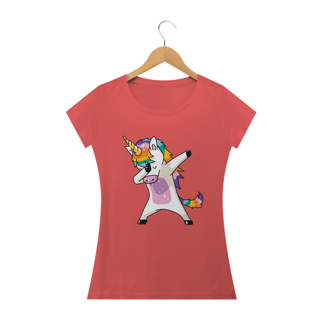 Nome do produto Baby Look Estonada Unicorn Meme HUM011-BE