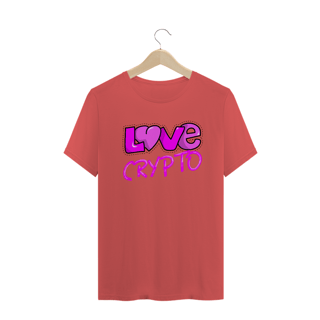 Nome do produto Camiseta Estonada Love Crypto CRY011-CE
