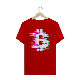 Nome do produto Camiseta Bitcoin Glitch (W) BTC015-CQ
