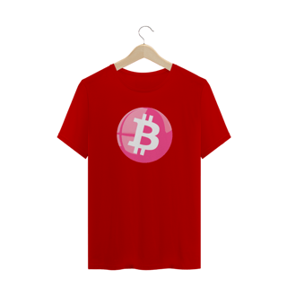 Nome do produto Camiseta Bitcoin Pink Button BTC047-CQ