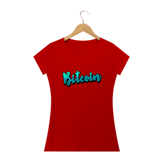 Nome do produto Baby Look Bitcoin Blue Metallic BTC049-BQ