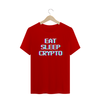 Nome do produto Camiseta Eat Sleep Crypto CRY014-CQ