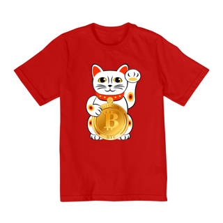 Nome do produto Camiseta Infantil Bitcoin Cat BTC010-CI