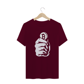 Nome do produto Camiseta Bitcoin Hand BTC004-CQ