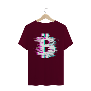 Nome do produto Camiseta Bitcoin Glitch (W) BTC015-CQ